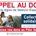 Collecte de dons pour l’Espagne