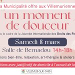 Un moment de douceur pour les Villemuriennes