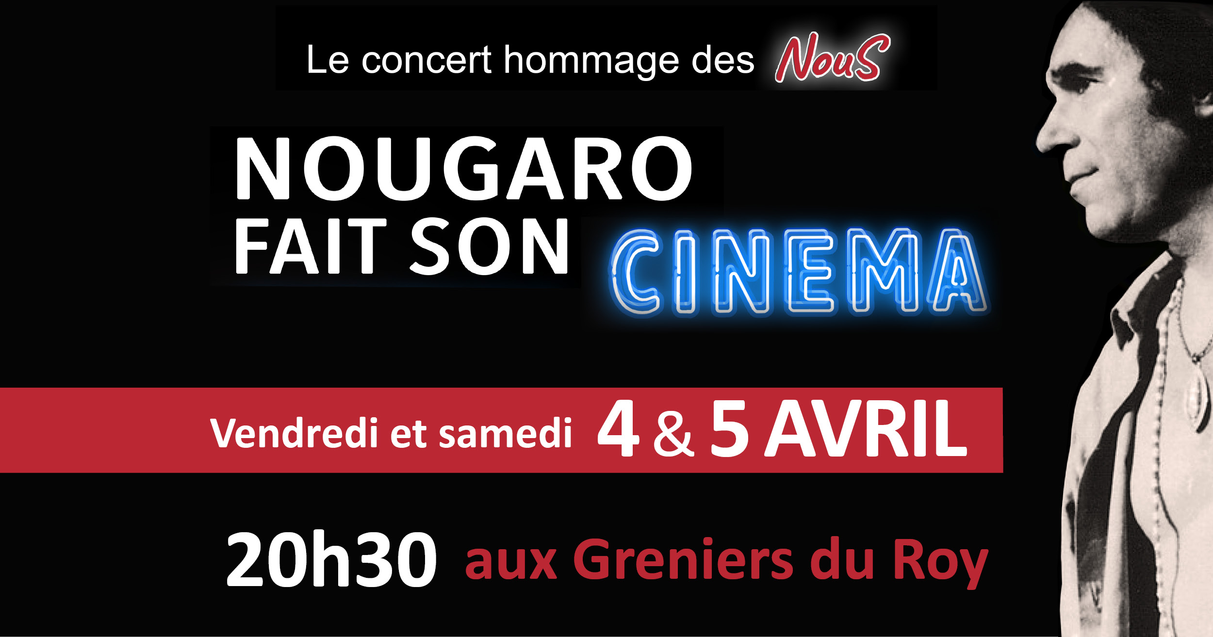 Nougaro fait son cinéma à Villemur