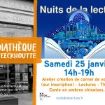 Première Nuit de la Lecture à la Médiathèque