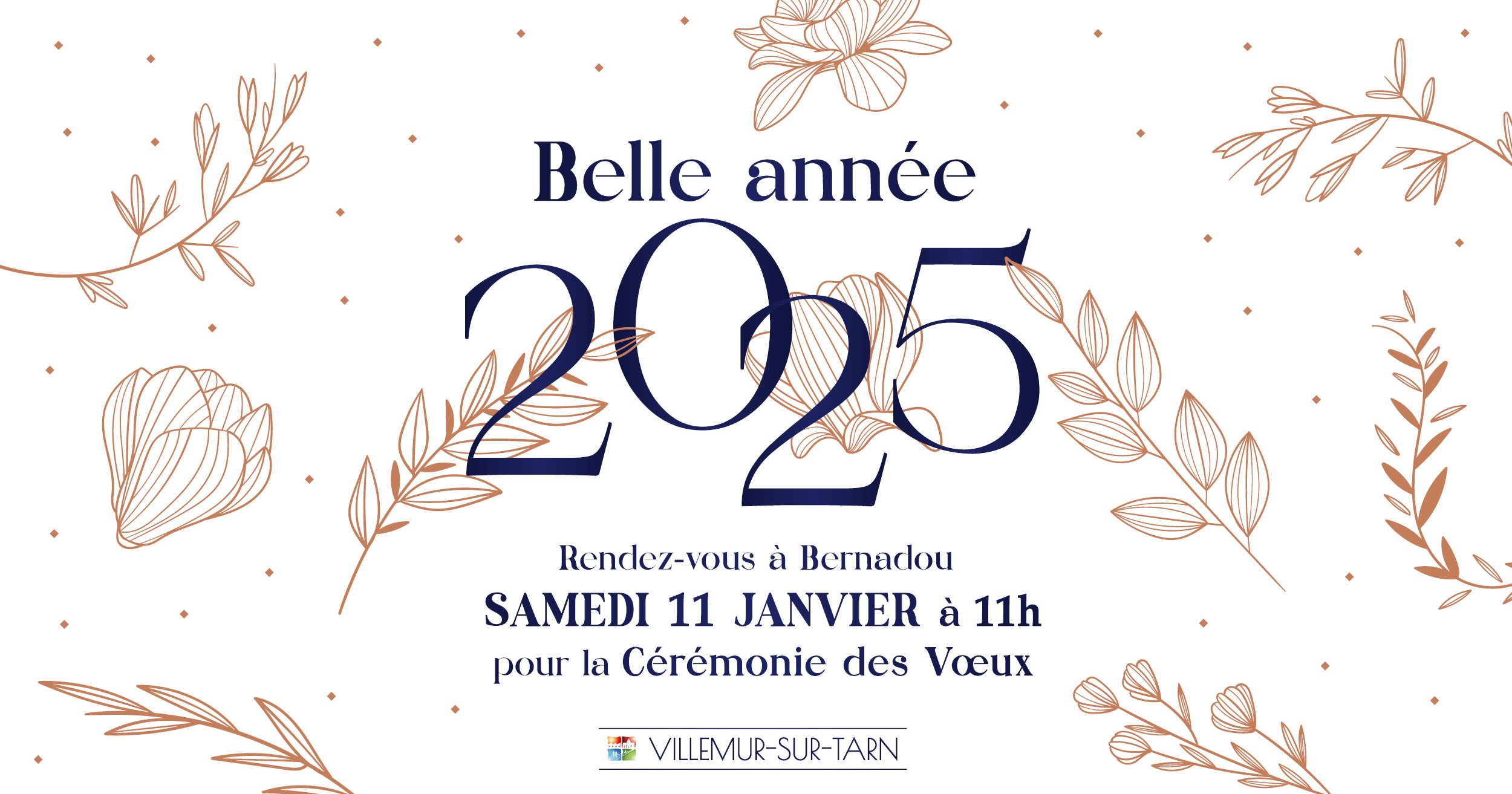 Meilleurs vœux 2025 !