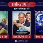 Cinéma gratuit en février : découvrez la programmation