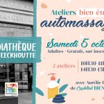 Ateliers bien-être automassage à la médiathèque