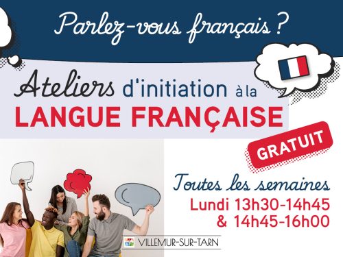 Ateliers langue française villemur sur Tarn