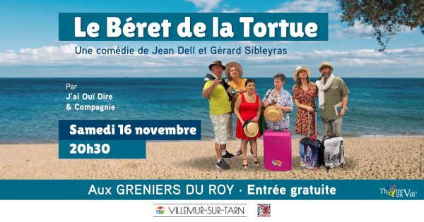 Théâtre : Le Béret de la Tortue