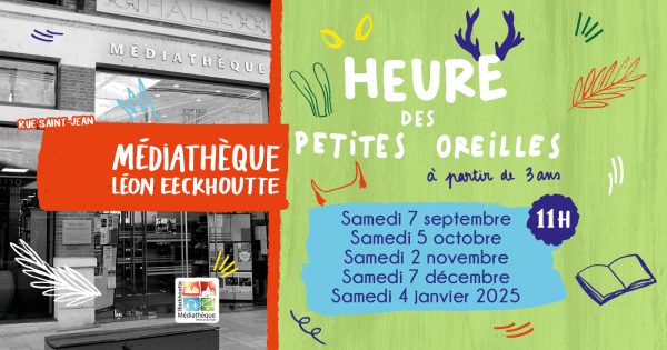 Bientôt la rentrée pour l’Heure des Petites Oreilles