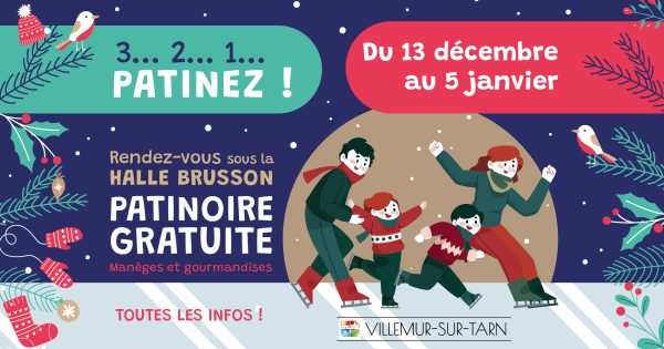 Patinez jusqu’au 5 janvier !