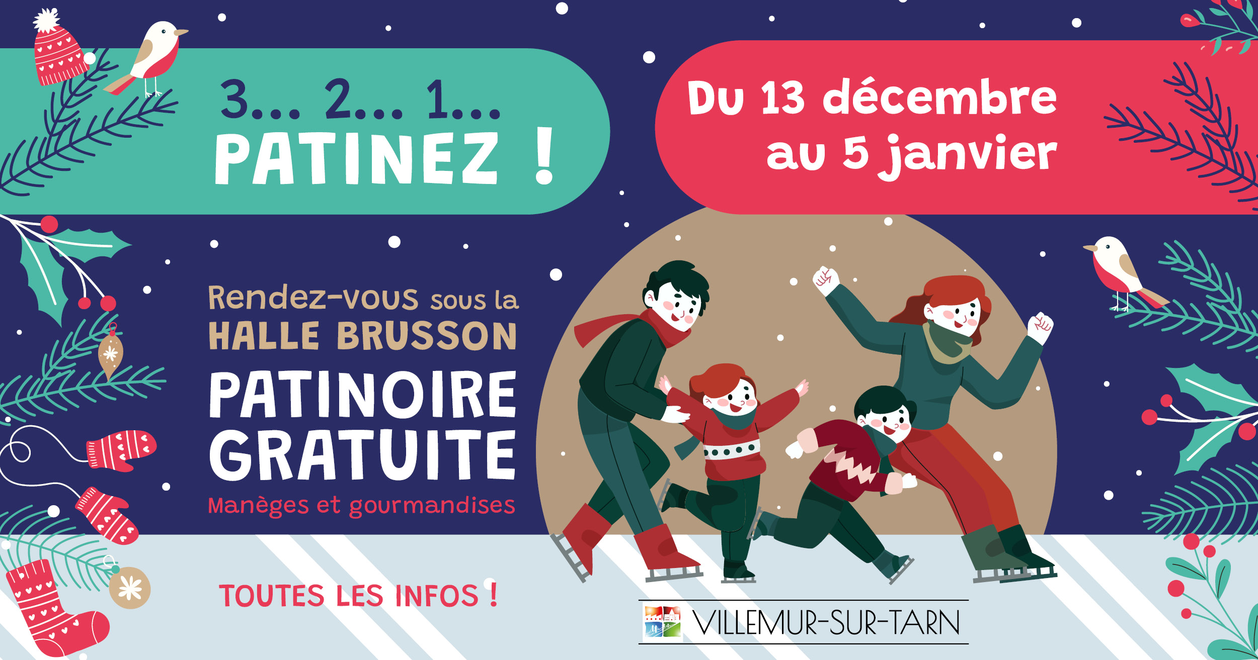 Patinez jusqu’au 5 janvier !