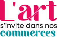 Logo L'art s'invite dans nos commerces Villemur-sur-Tarn 2024